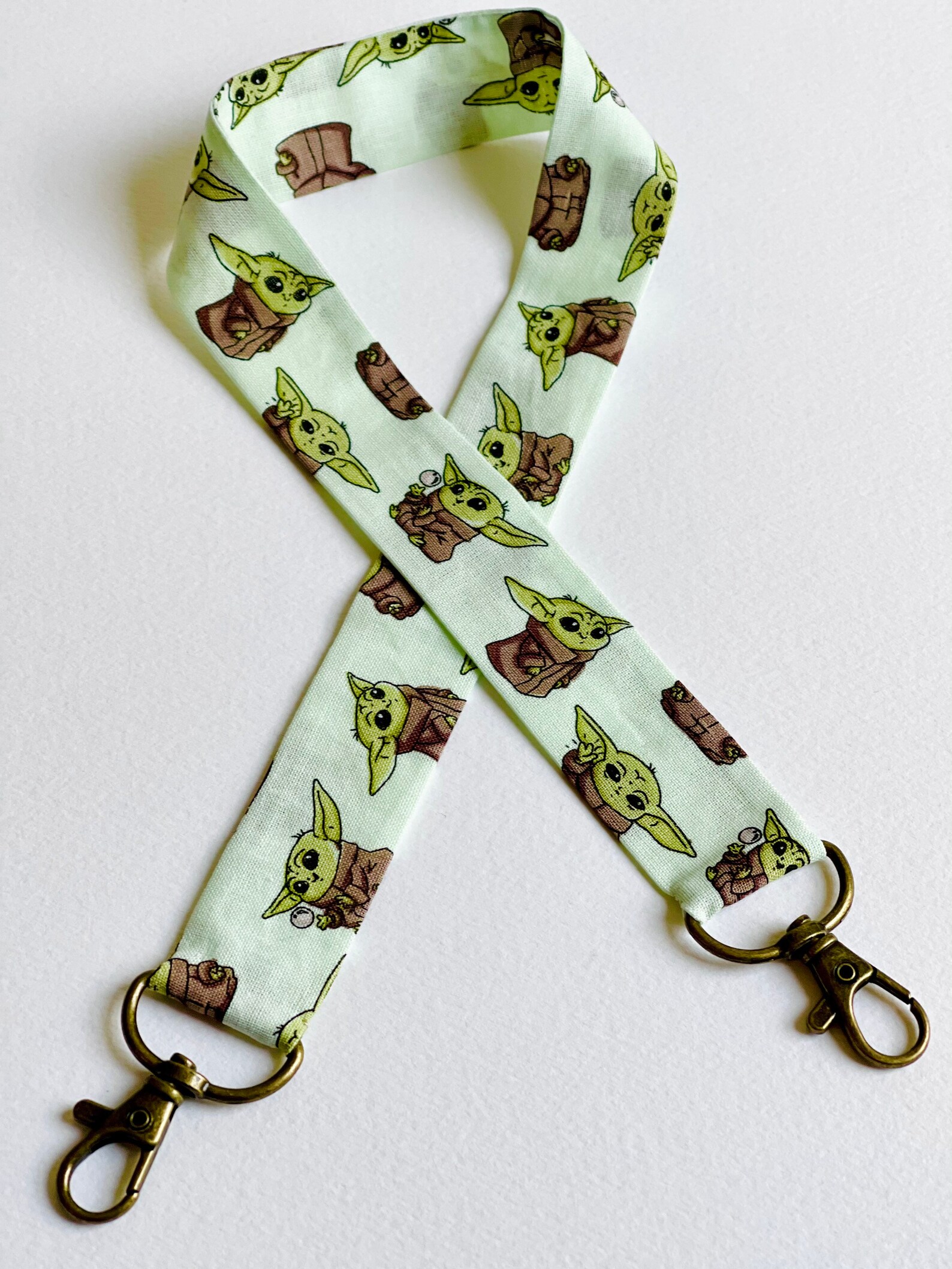 Baby Yoda Star Wars Lanyard for Masks or ID Badges or Keychains Etsy UK