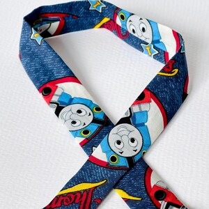 Thomas the train lanyard for an ID badge or keychains wristlet