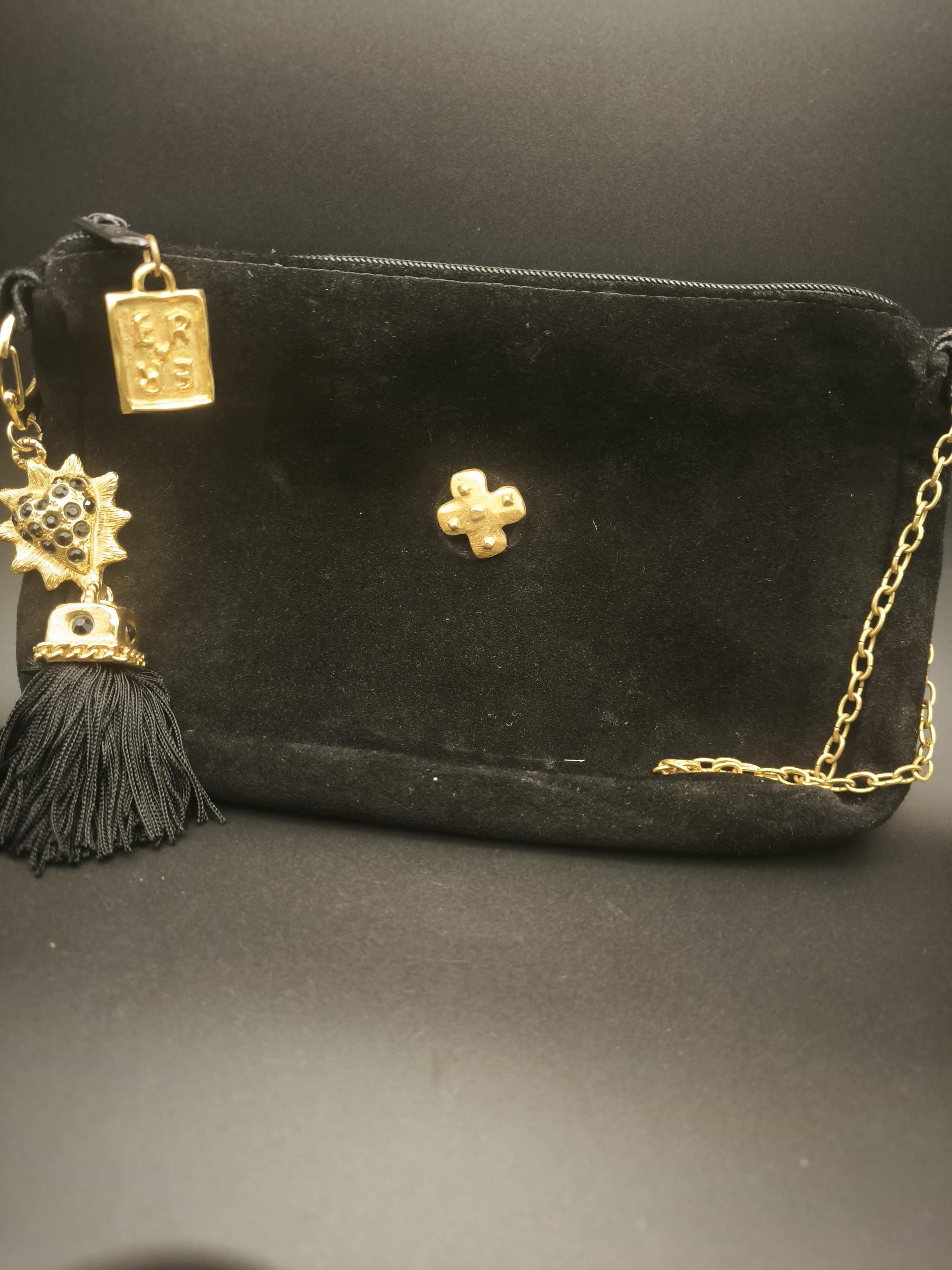 Édouard Rambaud Paris Vintage Set – Leather Belt & Baroque Tassel 