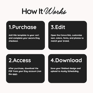 Braid Acuity Template Canva Acuity Hair Scheduling Templates Braid Booking Site Template Acuity Braider Scheduling Template Business Braid