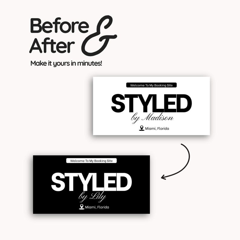Hair Acuity Bookings Site Acuity Scheduling Template Hair Schedule Acuity Editable Hair Tech Acuity Canva Hairstylist Website Acuity Booking