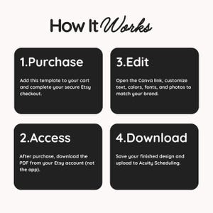 Hair Acuity Scheduling Template Hairstylist Website Banner DIY Salon Booking Site Canva Editable Templates Black Pink Minimalist Design
