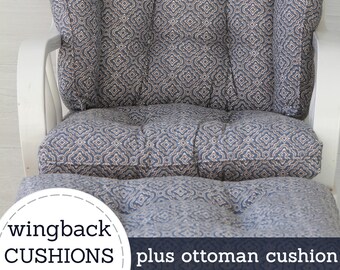 wingback chair replacement cushion