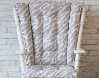 Wingback Rocker Replacement Cushions / 4 Post Rocker Cushions / Canadian Rocker Cushions/ Vintage glider Cushions/ Glider Rocker Cushions