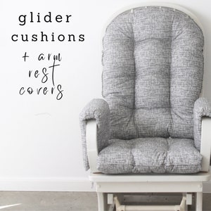 Storkcraft hoop glider replacement cushions top