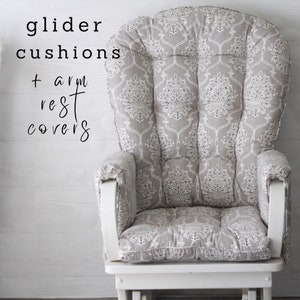 Shermag glider replacement cushions set sale