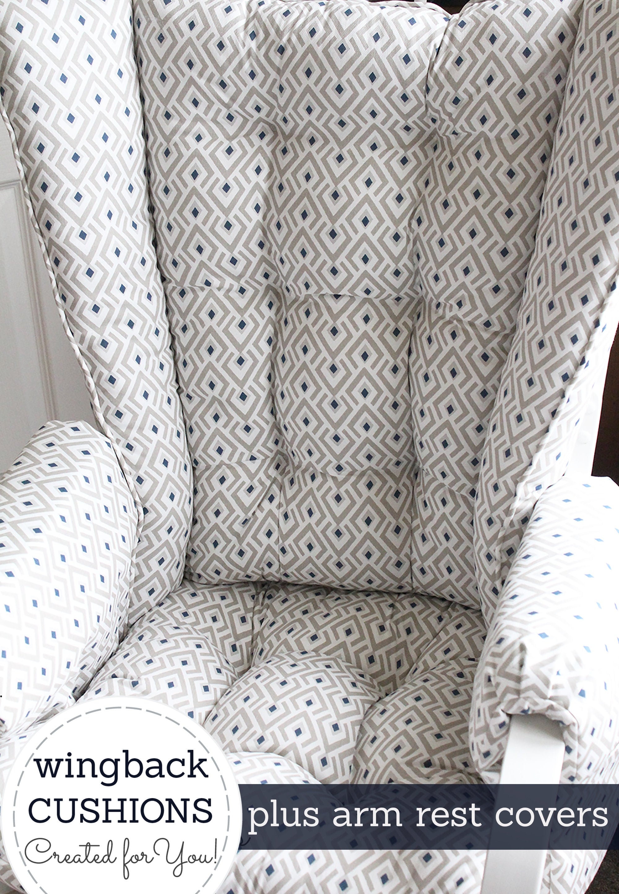 wingback glider rocker