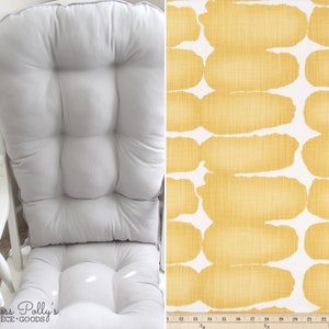 READY TO SHIP  Glider Cushions/Rocker Cushions/ Rocking Chair Cushions/ Glider Rocker Cushions with Ottoman cushion