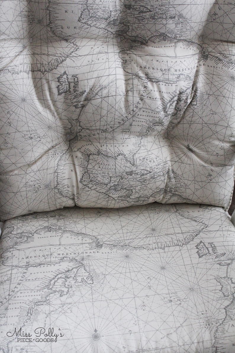 Glider Cushions/Rocker Cushions/ Rocking Chair Cushions/ Glider Rocker Cushions- ADD FOAM image 3