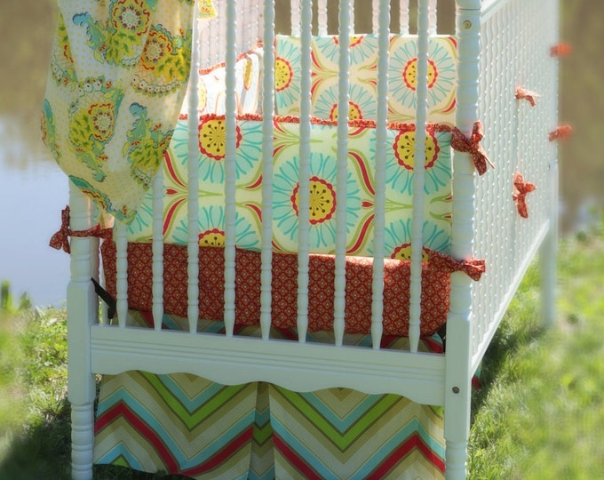 Custom Baby Crib Bedding Design Your Own Pop Garden Etsy