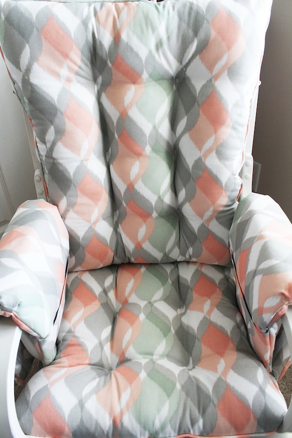 Glider Cushions Rocker Cushions Rocking Chair Cushions Etsy