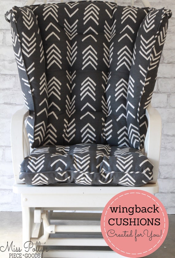 wingback glider rocker