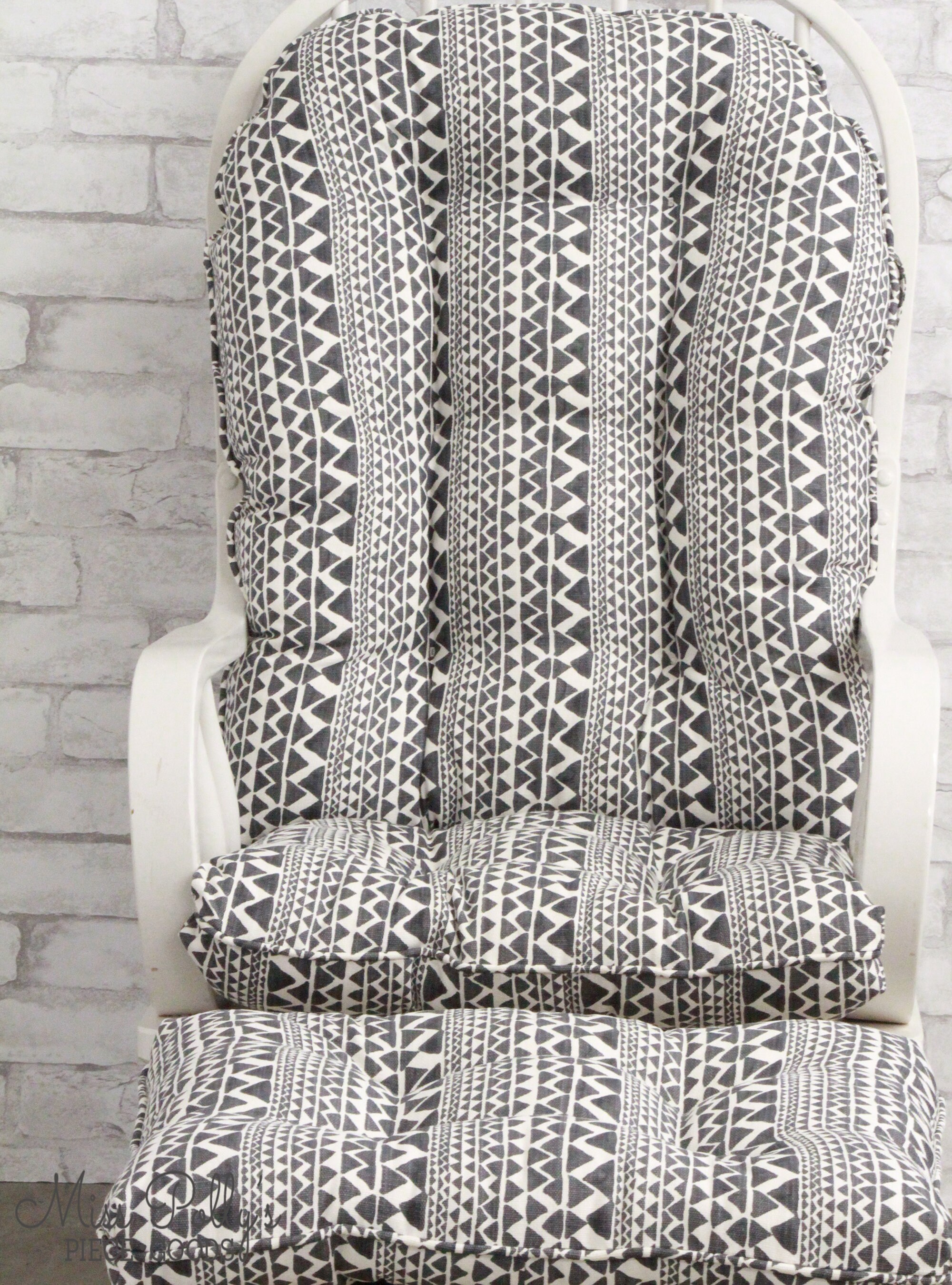 Custom Chair Cushions/ Seat Cushions/ottoman Cushion/ Glider Etsy