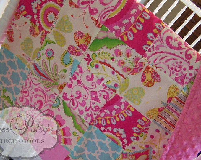 Design Your Own Baby Bedding READY TO SHIP Minky Blanket in Etsy