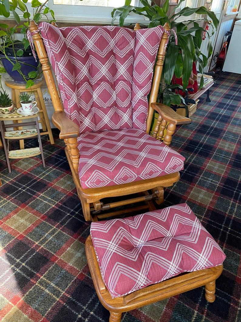 Custom Cushions Glider Cushions Rocker Cushions Window Seat Etsy