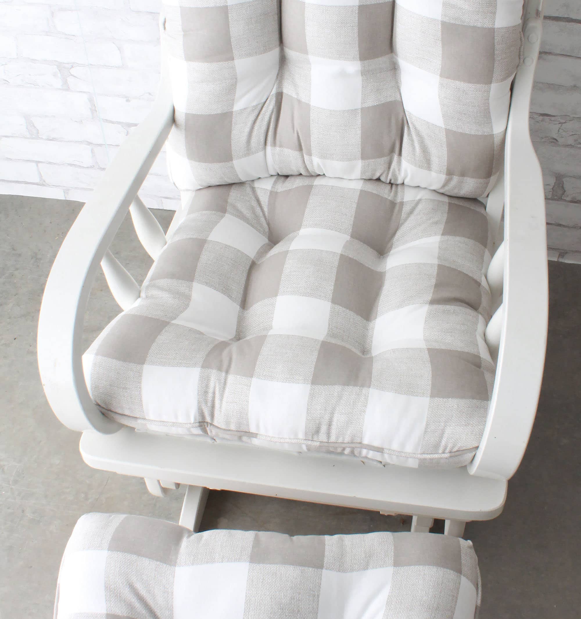 Cojines para sillas/Cojines para mecedoras/Cojines para otomanas/Cojines de  repuesto para mecedoras - Etsy México, image size:2000x2132