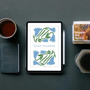 ADHD-planerare direkt nedladdning | Fokusplanerare, hjärndump, uppgiftslista, veckoöversikt, vane- och medicinspårare | Digital nedladdning