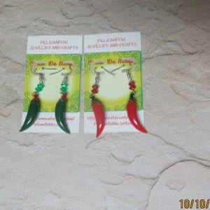 Spicy Pepper Earrings