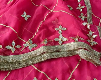 Soft Chiffon Saree for Women, Indian Ethnic Wear Sari, Festive Party Saree, Gift for Her, Bollywood Style Saree