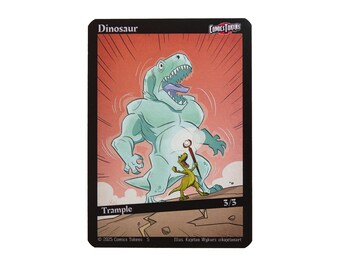 恐竜 #3 TCG トークン カスタム変更 - Etsy 日本