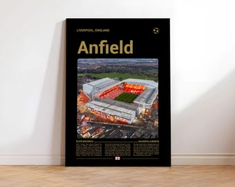 Anfield Stadium, Football Print, Home Decor picture, Office Wall Gift, Digital Download