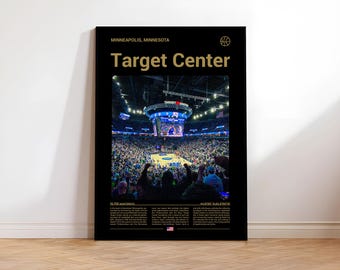 Minnesota Twins Stadium Print, Target Field Poster, Twins Baseball Wall Art, MLB Stadium Photo, Minnesota Sports Gifts