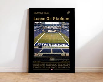 Lucas Oil Stadium Indianapolis Colts NFL Football Art (Digital Download)