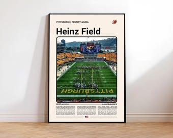 Heinz Field Pittsburgh Steelers Stadium Print (Digital Download)