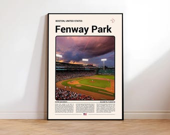 Tableau Mural Ted Williams 18x14" - Boston Red Sox (Cooperstown Collection)