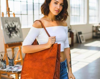 Bolso de mano de cuero personalizado para mujer, bolso de mano de piel de primera calidad, regalo para ella