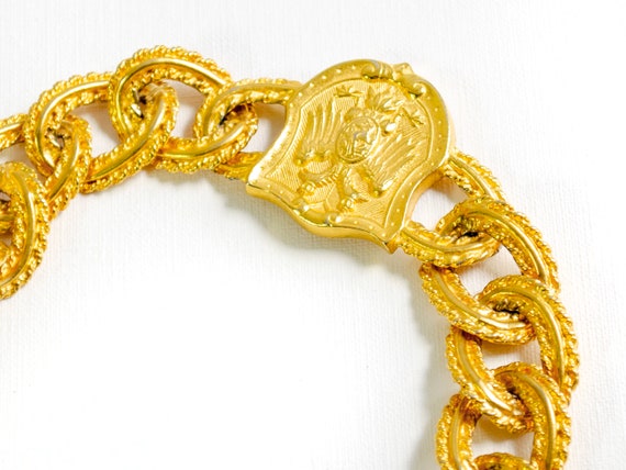 Catherine Prevost Chunky Gold Chain Choker Neckla… - image 10