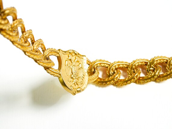 Catherine Prevost Chunky Gold Chain Choker Neckla… - image 8