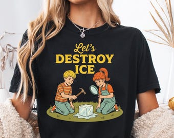 Let’s Destroy ICE PNG, Abolish ICE Agency Design, Pro Immigration Ally Art, Human Rights Protest Graphic, Social Justice Digital Download