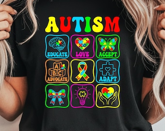 Autism Awareness Coquette Png, Autism Acceptance Shirt Design, Autism Teacher Bow PNG, Autism Advocate, Special Education, Neurodiversity