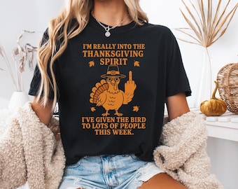 Funny Thanksgiving Turkey PNG: Sarcastic Humor Digital Download