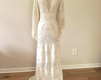 The "nora" Lace Sleeveless Aline Wedding Dress - Etsy