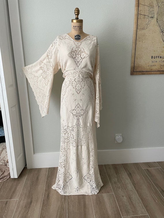 romantic tale white lace skater dress Victoria's Lace Fantasy Dress Blue(Pre-Sale 25days) / L