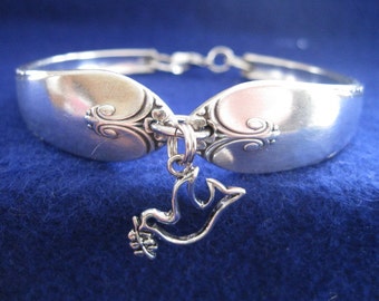 Silverspoon Bracelet w/ Bird Sterling Silver Charm
