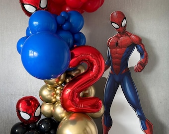 Spider-Man ballonslingerset Spider-Man thema verjaardagsfeestje