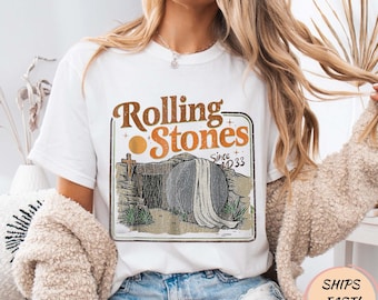 The Stone Was Rolled Away He Is Alive Retro Christian Easter T-Shirt