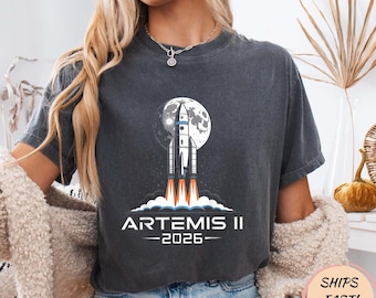 Artemis II Back to the Moon 2026 T-Shirt