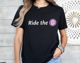 Metro Ride The d Tee T-Shirt