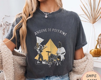 Angine de Poitrine Band Vintage Music T-Shirt