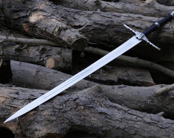 Arte mural de espadas de fantasía: póster imprimible de arma (8x10) - Descarga digital