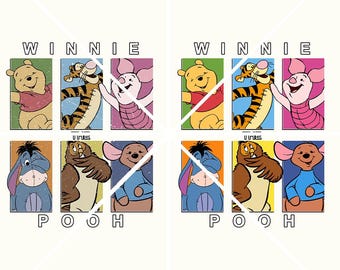 Disney Winnie the Pooh Friends  Png Clipart | Printable Winnie the Pooh | Instant Download