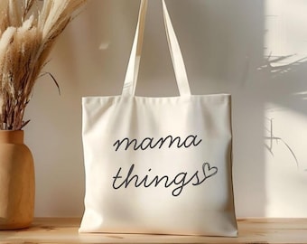 Bolso de tela Mama Things (archivo digital)