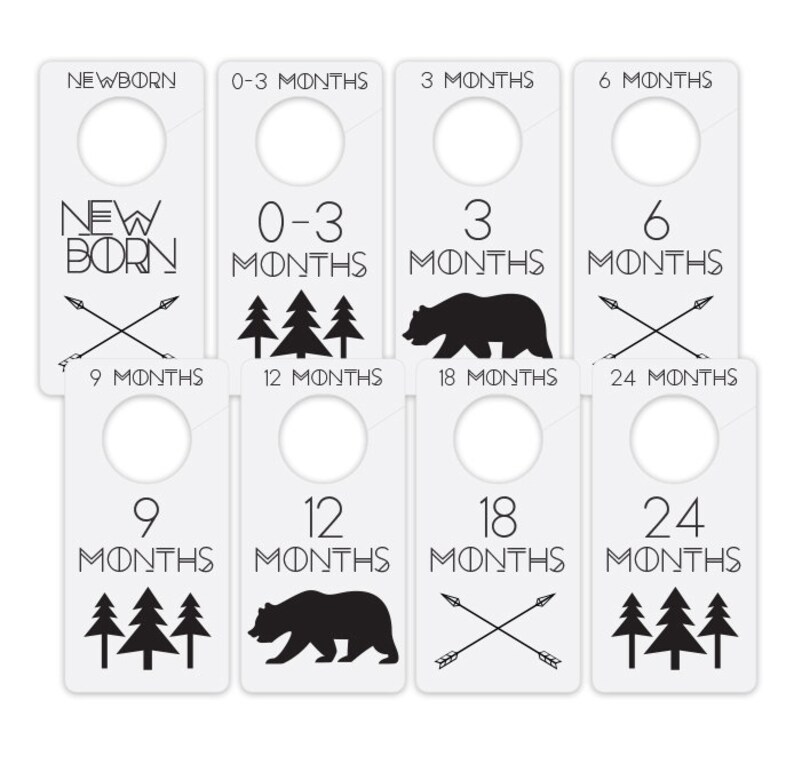Adventure Printable PDF Baby Nursery Closet Dividers Etsy Adventure Printable PDF Baby Nursery Closet Dividers Etsy