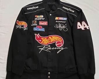 Chaqueta bordada de Kyle Petty de Jeff Hamilton (camiseta gratis)