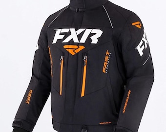 Chaqueta de nieve 2 en 1 FXR Adrenaline FX Snowmobile de FXR Color negro/naranja
