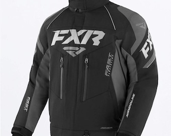 Chaqueta de nieve 2 en 1 FXR Adrenaline FX Snowmobile de FXR Color Negro/Gris